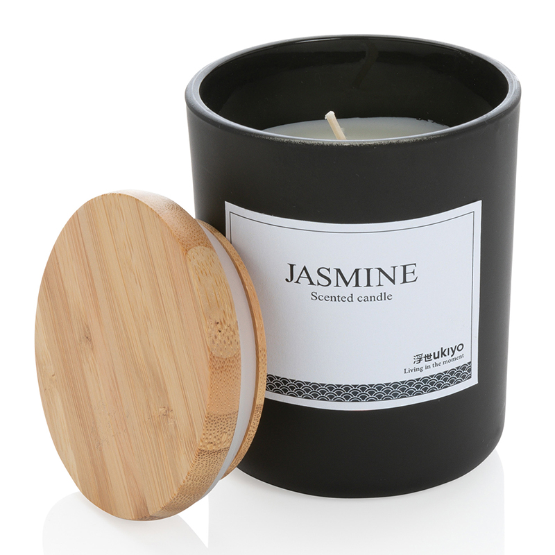 Scented candle bamboo lid - Image 4